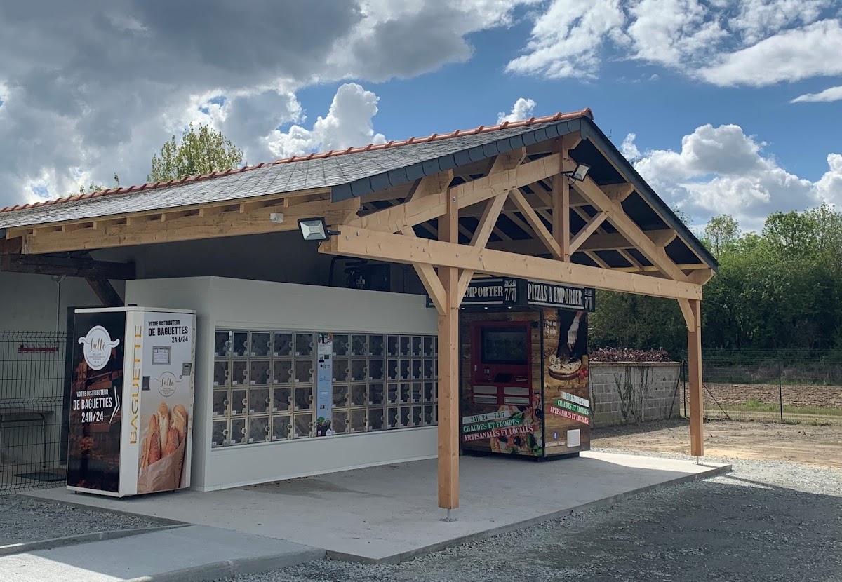 Distributeur de pain et de légumes