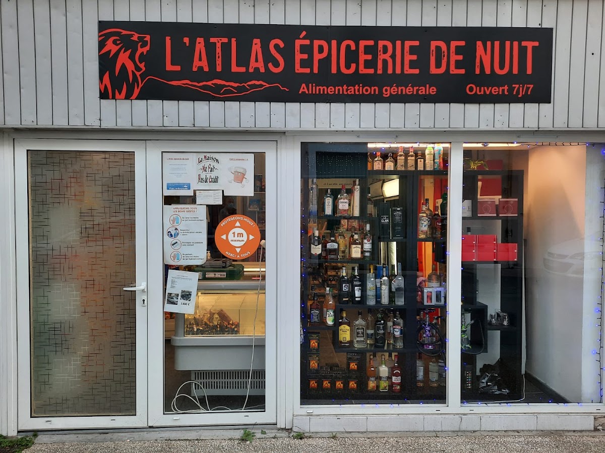 L'atlas épicerie de nuit, bourg Saint andeol