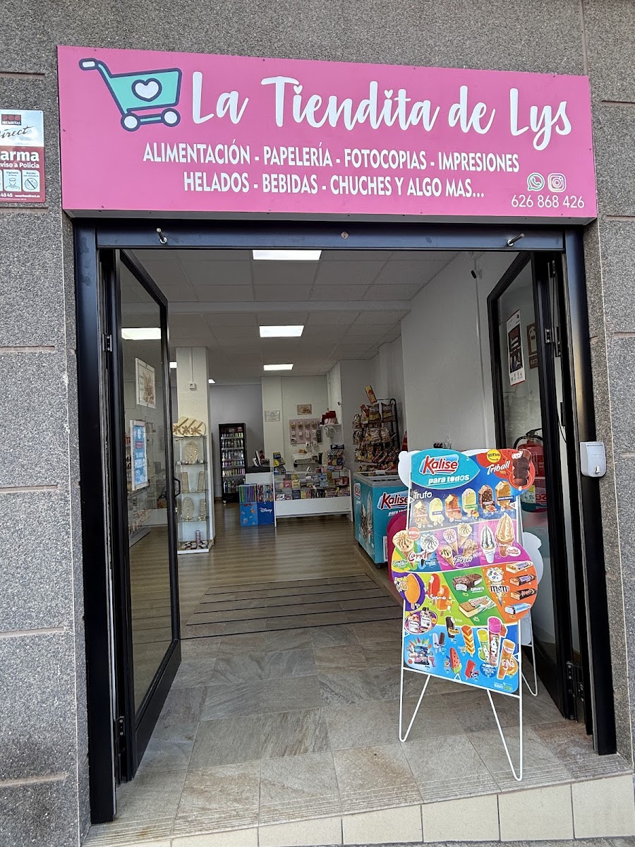 La Tiendita de Lys Tienda de alimentación, papelería y regalos