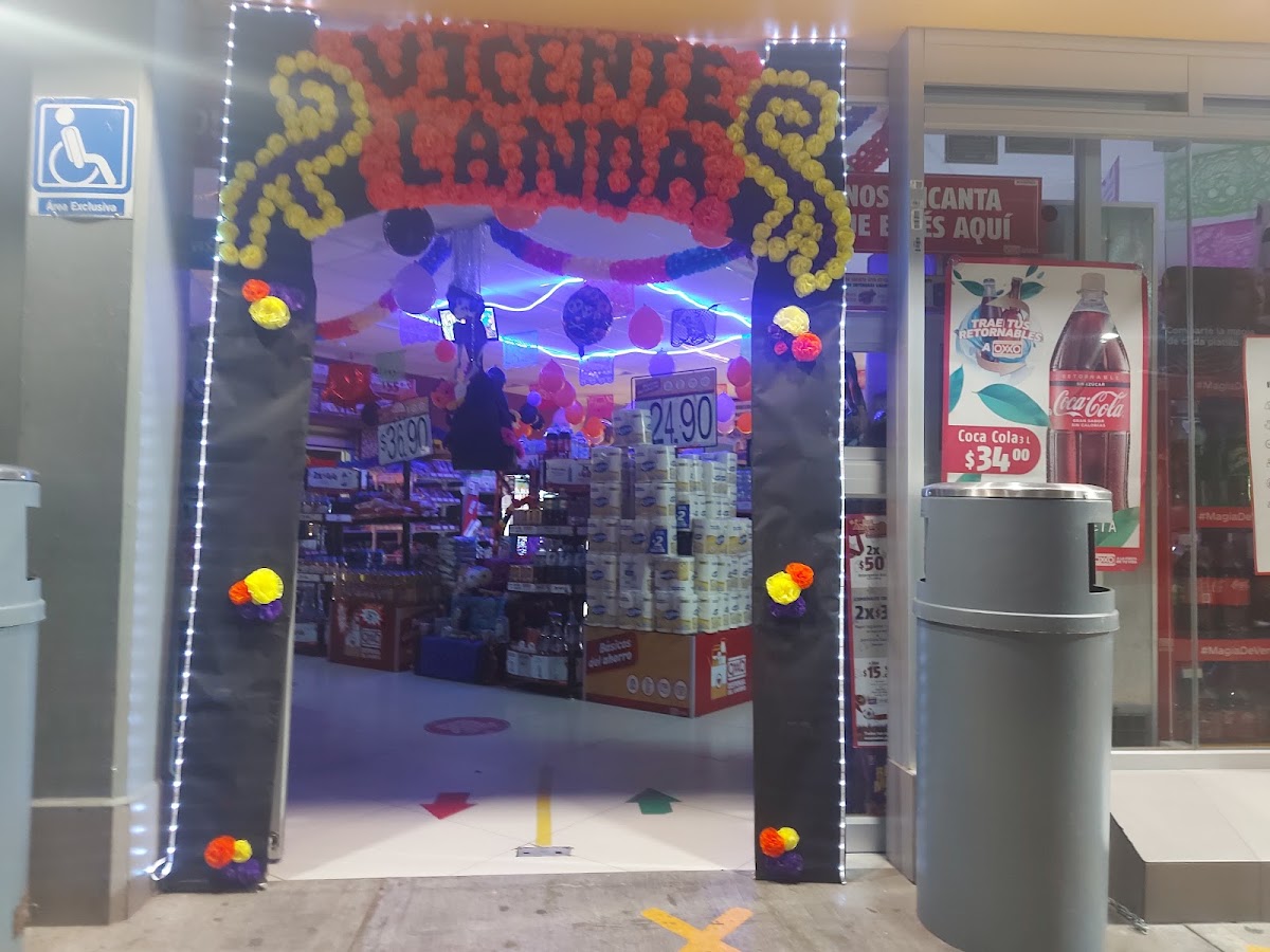 Oxxo vicente landa