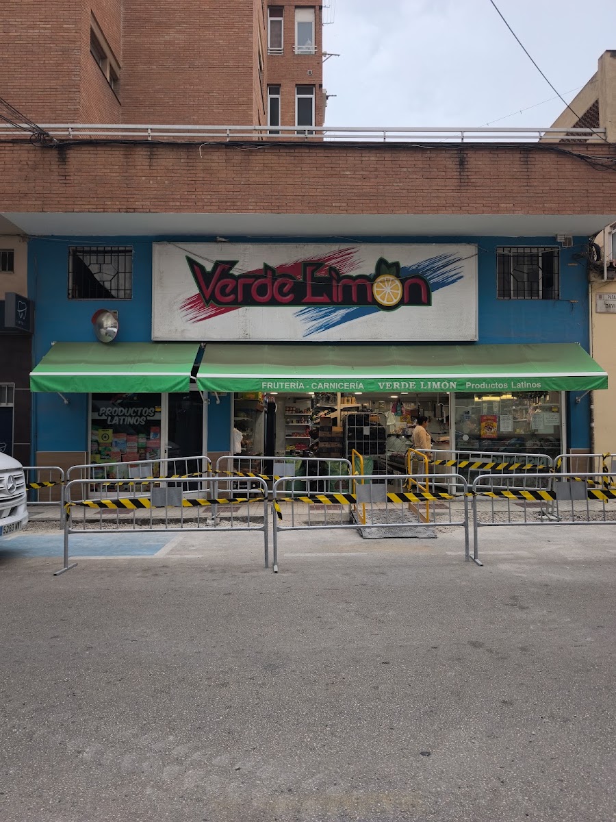 VERDE LIMÓN Frutería Carniceria productos latinos