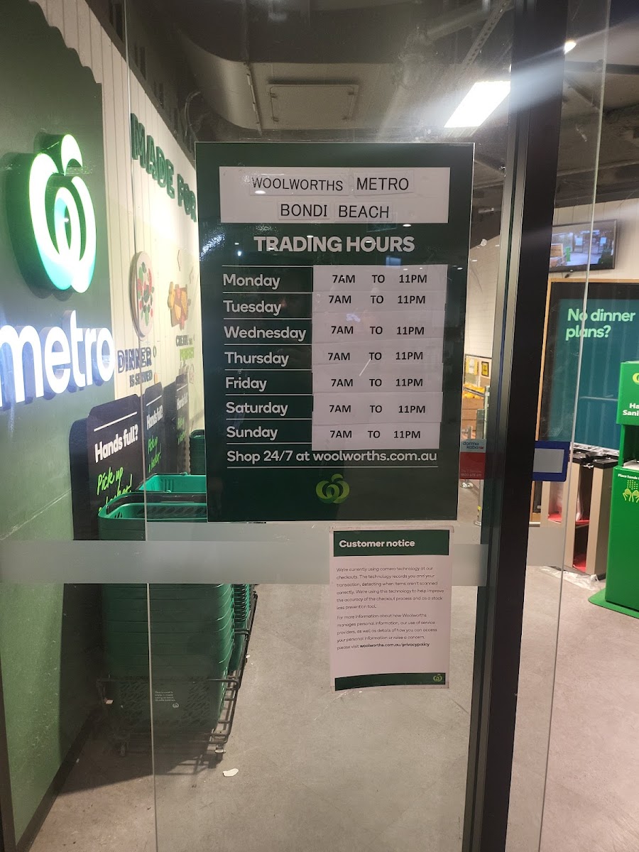 Woolworths Metro Bondi Beach
